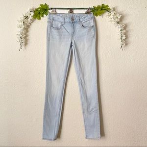 AmericanEagle sz:0 Light Blue Regular Stretch Jean